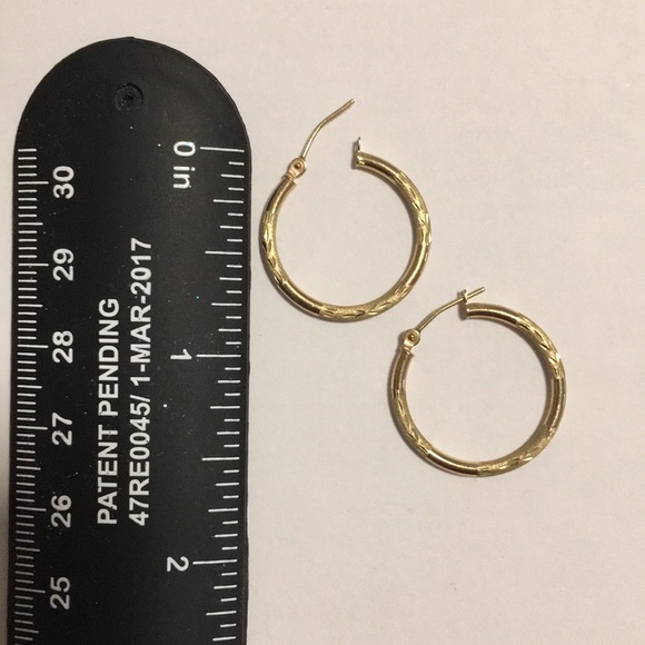 Gold 14k Hoops